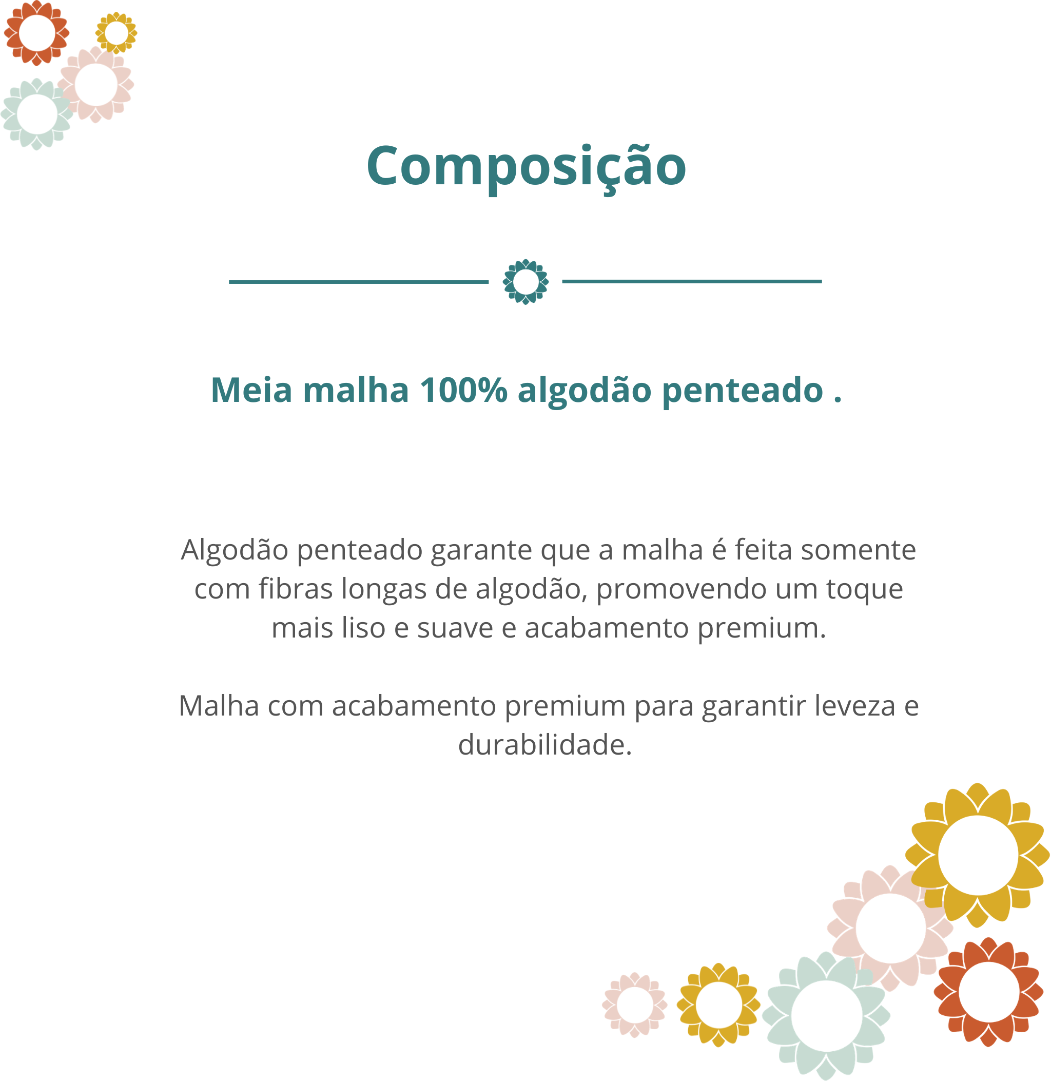 Composição Camiseta Tradicional
